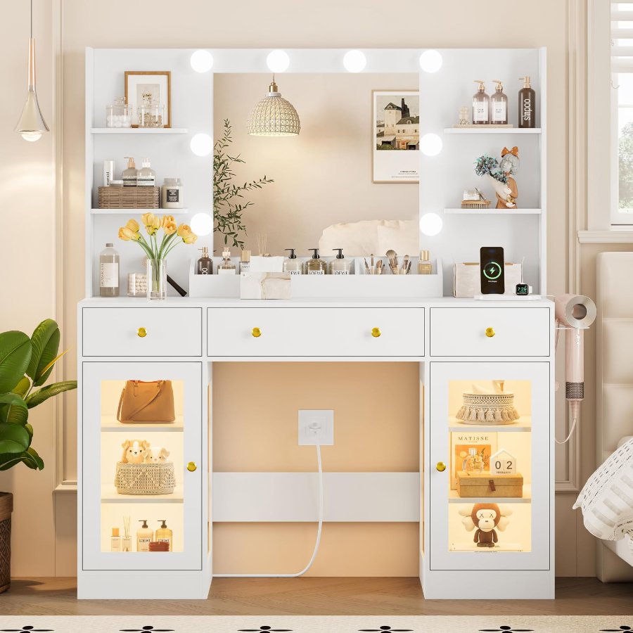 Xixini 47" Makeup Vanity Desk