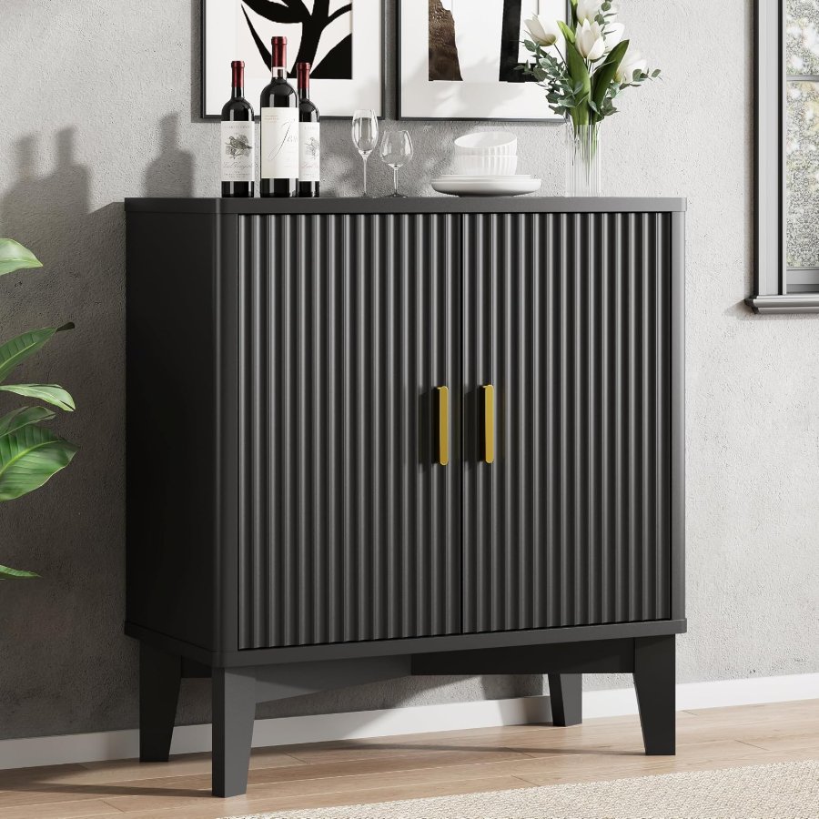 Xixini Fluted Buffet Sideboard Cabinet