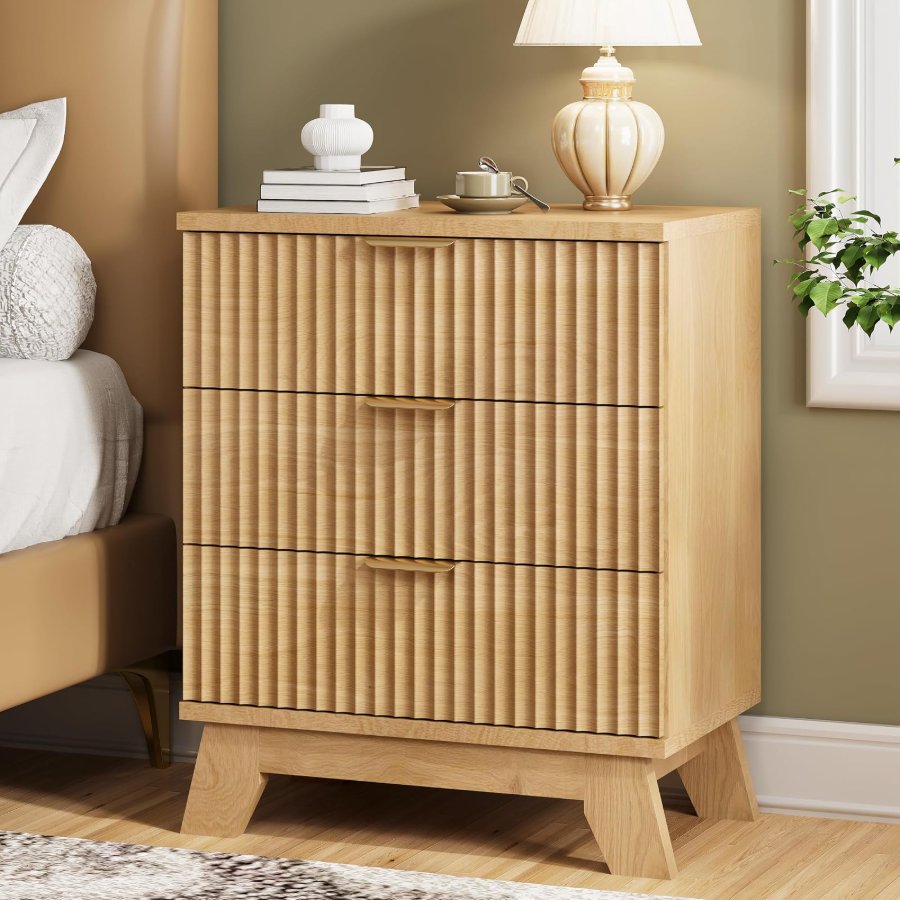 Xixini Fluted Nightstand
