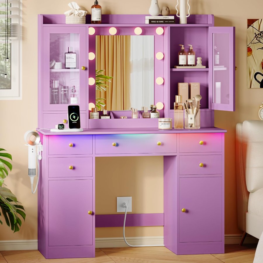 Xixini Makeup Vanity Desk